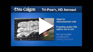 Trust NuCalgons TriPowr HD Aerosol Coil Cleaner [upl. by Mik]