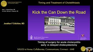 Acute cholecystitis When should I operate [upl. by Jedthus621]