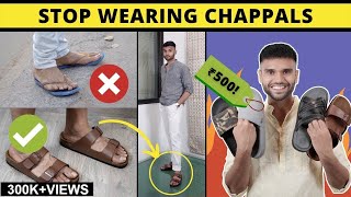 BEST SLIDERS amp Chappal For Men In INR800  Best Flip Flops For Men  BeYourBest Fashion by San Kalra [upl. by Annonyw659]