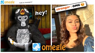 Gorilla Tag TROLLING On OMEGLE [upl. by Shinberg]