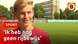 Frenkie de Jong over zijn transfer van Willem II naar Ajax  Omroep Brabant [upl. by Winston]