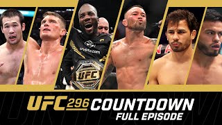 FULL EPISODE  UFC 296 Countdown [upl. by Ttebroc]