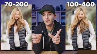 SONY 70200mm VS 100400mm  GMaster COMPARISON TEST [upl. by Notserc]