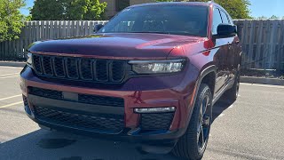 2024 Jeep Grand Cherokee L Limited Review [upl. by Ynaffad]