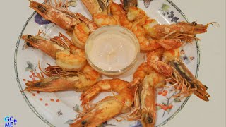 Fried crispy large Prawns amp their secrets  Τραγανές ΤηγανητέςMεγάλες Γαρίδες amp τα μυστικά τους [upl. by Asiret]