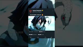 HASHIRA FIGHT🔥muichiro demonslayer sanemi tanjiro ytviral ytshorts anime amv kny fyp yt [upl. by Verdha]