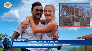 La primera foto de la casa que Mica Viciconte y Fabián Cubero en Nordelta [upl. by Aleafar705]