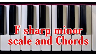 F sharp minor scale and Chords in Telugu [upl. by Maisie]