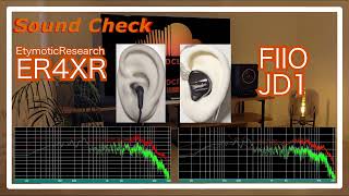 Etymotic Research ER4XR vs FIIO JD1 IEMs Chinese InEar Sound Comparison 中華イヤホン音比較 [upl. by Gaelan968]