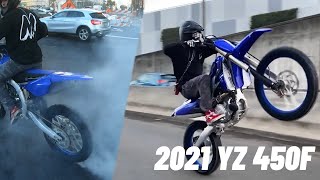 How To Properly Break in a 2021 yz450f [upl. by Nnaeiram]