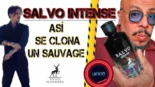 SALVO INTENSE así se clona un Sauvage maisonalhambra unnoperfumes fragrance [upl. by Aliakim953]