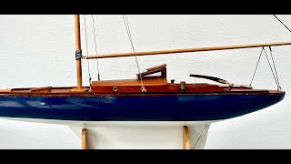 1930s Pond Yacht Restoration [upl. by Attenreb873]