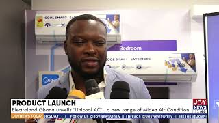 Product Launch Electroland Ghana unveils quotUnicool ACquot a new range of Midea Air Condition [upl. by Eerb]