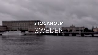 Virtual Tour Stockholm Sweden  city walk in 4K [upl. by Salesin]