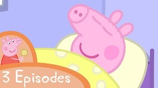 Peppa Pig  Tucked up in bed compilation 3 episodes [upl. by Wilie]