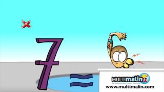 Apprendre les tables de multiplication avec multimalin 7x9 [upl. by Bevus]