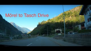 The Route to Zermatt  Mörel to Tasch Drive 4K [upl. by Aguayo763]