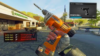 They added a POWER DRILL and I DRILLED players with it [upl. by Tarrsus]