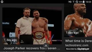 Joseph Parker vs Derek Chisora Review  Fight Film [upl. by Lucier]