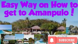 How to get there in Amanpulo  Quick Guide  Travel local [upl. by Adias323]