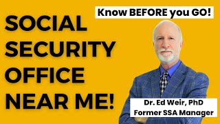 Social Security Office near me Tips Tricks and Secrets from FORMER INSIDER [upl. by Norine660]