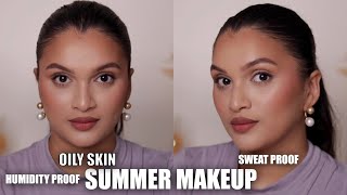 Summer Makeup Tutorial For Oily Skin  Complete Guide  BeautiCo [upl. by Miyasawa]