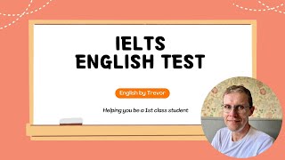 IELTS English Test A Students Guide [upl. by Anitsim125]