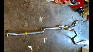 Ford Ranger Installing 214quot Dual Exhaust [upl. by Campbell]