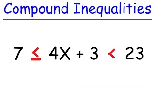 How To Solve Compound Inequalities [upl. by Sherborn]