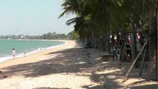 BangSaray Beach Eastcoast Thailand  full HD [upl. by Imnubulo]