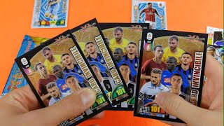 4 CARD INVINCIBILI ASSURDO Apertura Calciatori Adrenalyn XL 201819 [upl. by Enorel]