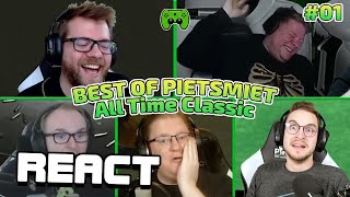 React BEST OF PIETSMIET  All Time Classic 01 [upl. by Joe]