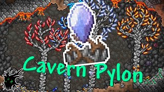 The Cavern Pylon  Terraria 14 Journey’s End [upl. by Cully]