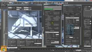 Corona 15 VS Mental ray 313 in 3ds max [upl. by Bastien]