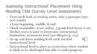 Reading CBM Aministration Scoring and Interpretation [upl. by Liva597]