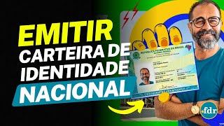 NOVA CARTEIRA DE IDENTIDADE NACIONAL COMO SOLICITAR DE GRAÃ‡A E ONLINE VEJA COMO FUNCIONA [upl. by Winifield971]