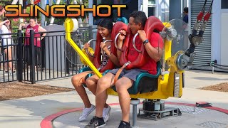 Slingshot Ride at Carowinds [upl. by Misha]