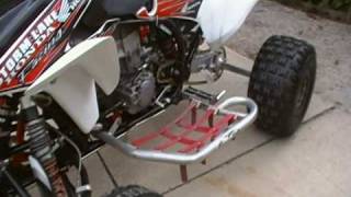 Race ready honda 450r [upl. by Enilhtak236]