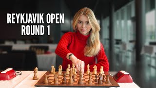 Reykjavik Open Round 1  HOST GM Pia Cramling [upl. by Amato440]