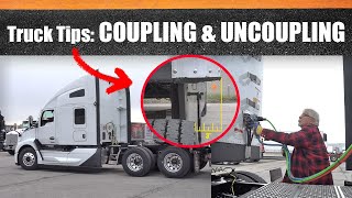 Truck Tips How to couple and uncouple a trailer [upl. by Terrej823]