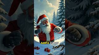 Santa claus feet are stuck in the tree roots who will rescue him Spiderman Dwarf Flash Jesus [upl. by Eceertal]