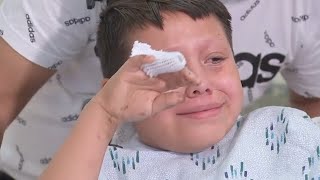 Compton boy loses arm after neighbor hands him firework on 10th birthday  ABC7 [upl. by Ahse]