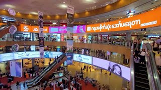 Yangon city 2024 At the Myanmar Plaza shopping mall [upl. by Terry]