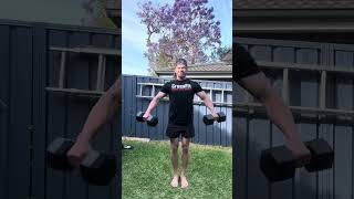 DB Lateral Raises—applying Cluster Sets [upl. by Trinette]