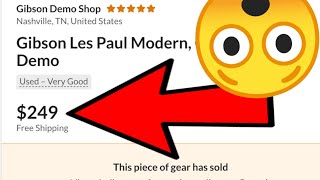 Someone Got An INSANE Deal Not a Scam  Gibson MOD Collection Demo Shop Recap Week of July 31st [upl. by Aenal825]