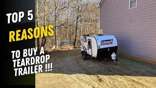 5 Reasons to get a teardrop camper fordmaverick camper teardropcamper camping howto rv [upl. by Trask]