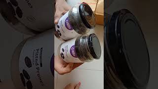 Meesho unboxing Pitted prunes meesho food items prunes trendingshorts nature [upl. by Adnuhser848]