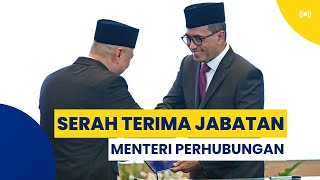 Terima Kasih Bapak Budi Karya Sumadi Selamat Datang Bapak Dudy Purwagandhi [upl. by Eniamrej]