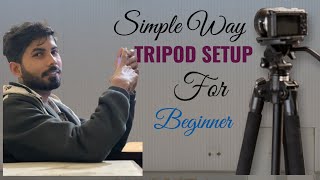 Tripod Setup Made EasyHow To Setup Tripod Simple Way to setup tripod [upl. by Ivel]