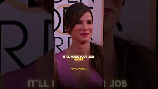 Heres How Sandra Bullock Achieved Her Superstar Status ⭐️ moviestar hollywood motivational [upl. by Comethuauc858]